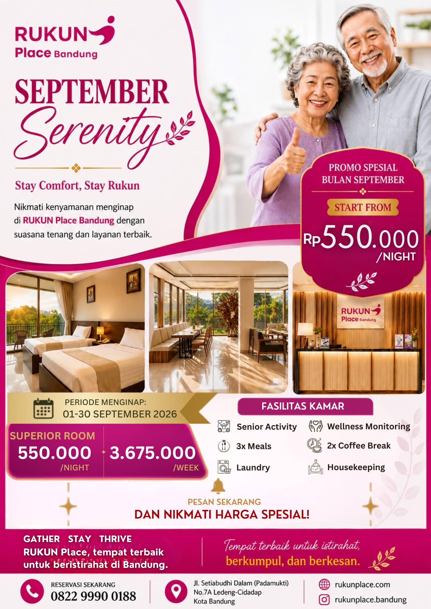Promo - Stylish July Senior Staycation